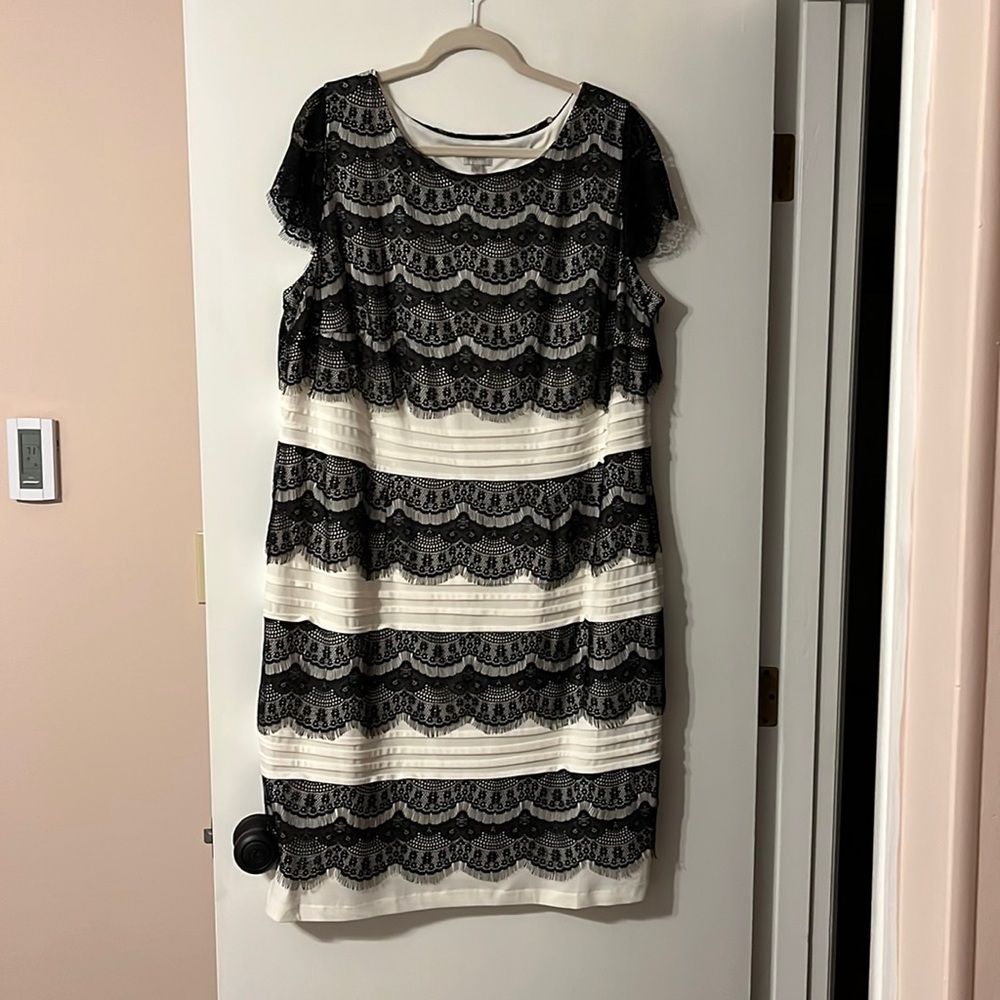 Avenue eyelash lace cocktail dress 22